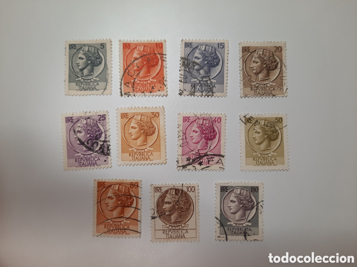 Sellos: Sellos Rep&uacute;blica Italiana