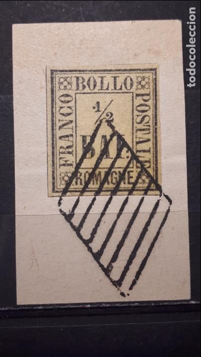 Sellos: ITALIA- ROMAGNA. A&Ntilde;O 1859.*. YVERT 1 - Foto 1