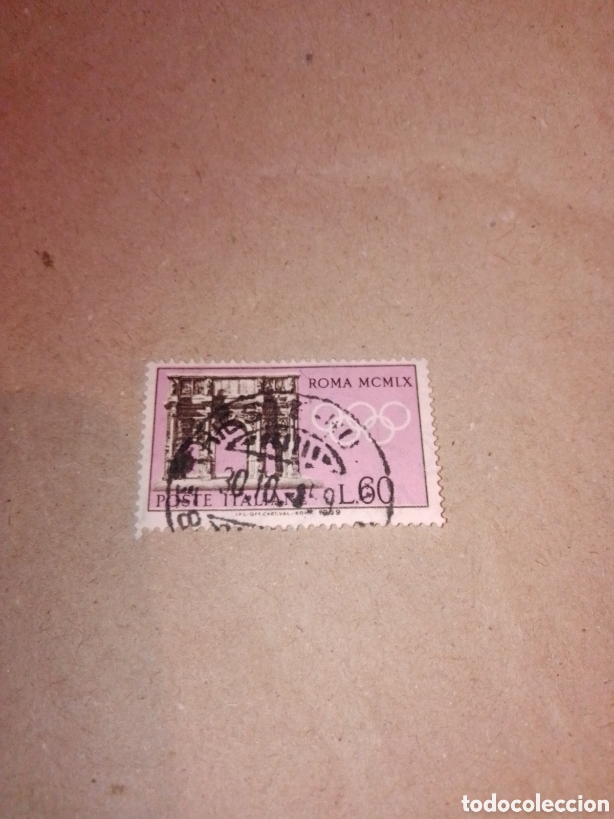 Sellos: Italia Roma 1960 - Foto 1
