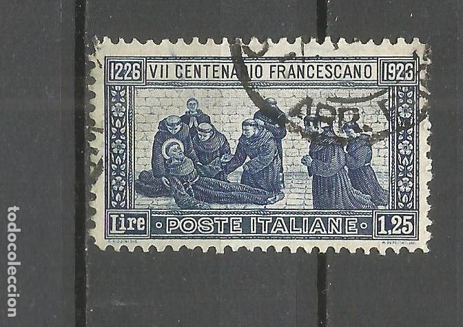 Sellos: ITALIA YVERT NUM. 190 USADO - Foto 1