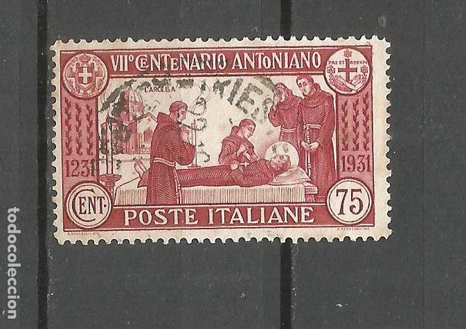 Sellos: ITALIA YVERT NUM. 277 USADO - Foto 1