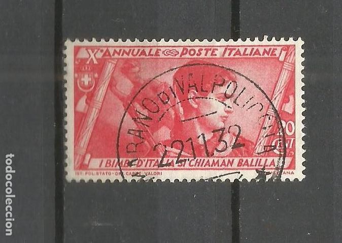 Sellos: ITALIA YVERT NUM. 308 USADO - Foto 1
