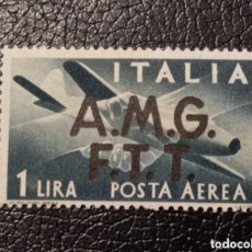 Sellos: SELLO ITALIA SOBREIMPRESO A.M.G-F.T.T. NUEVO