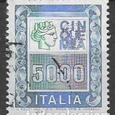 Sellos: ITALIA 1979 - SERIE CORRIENTE, 5000L - USADO