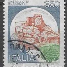 Sellos: ITALIA 1980 - CASTILLOS DE ITALIA, 350L - USADO