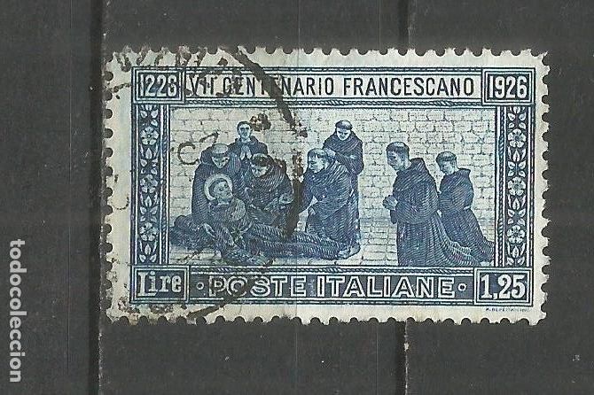 Sellos: ITALIA YVERT NUM. 190 USADO - Foto 1