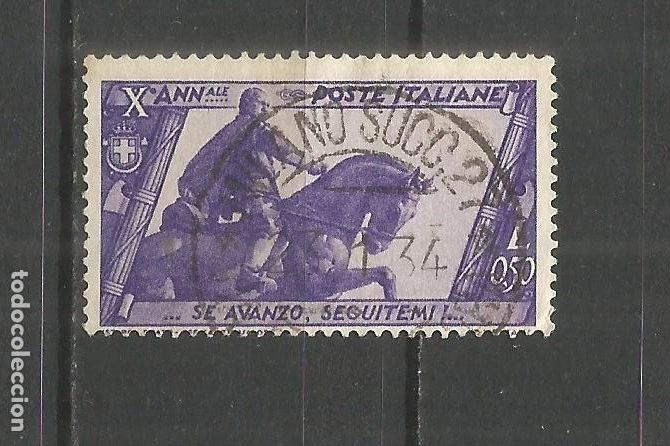 Sellos: ITALIA YVERT NUM. 312 USADO - Foto 1