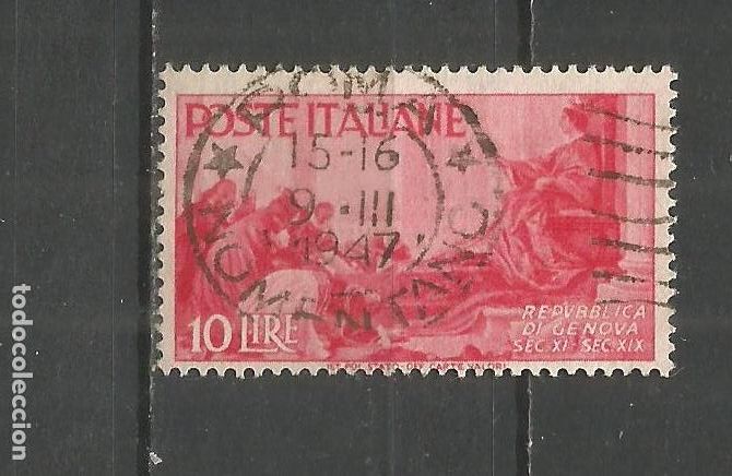 Sellos: ITALIA YVERT NUM. 509 USADO - Foto 1