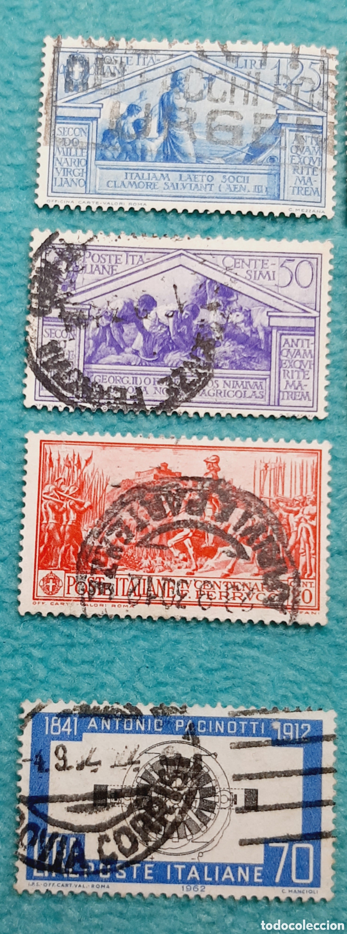 Sellos: (ITALIA) LOTE DE SELLOS EN USADO - Foto 2