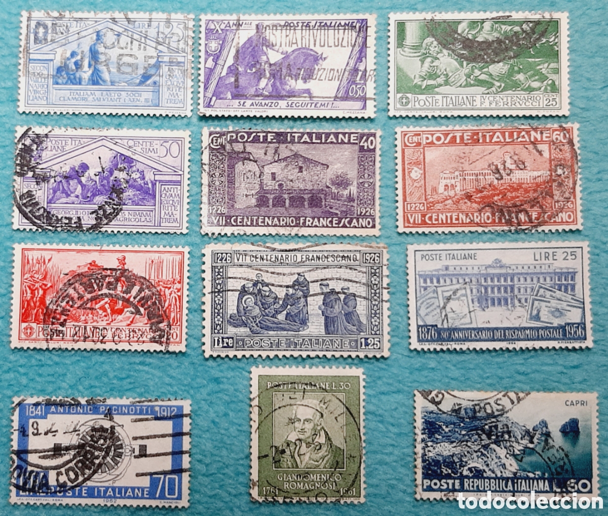 Sellos: (ITALIA) LOTE DE SELLOS EN USADO - Foto 1