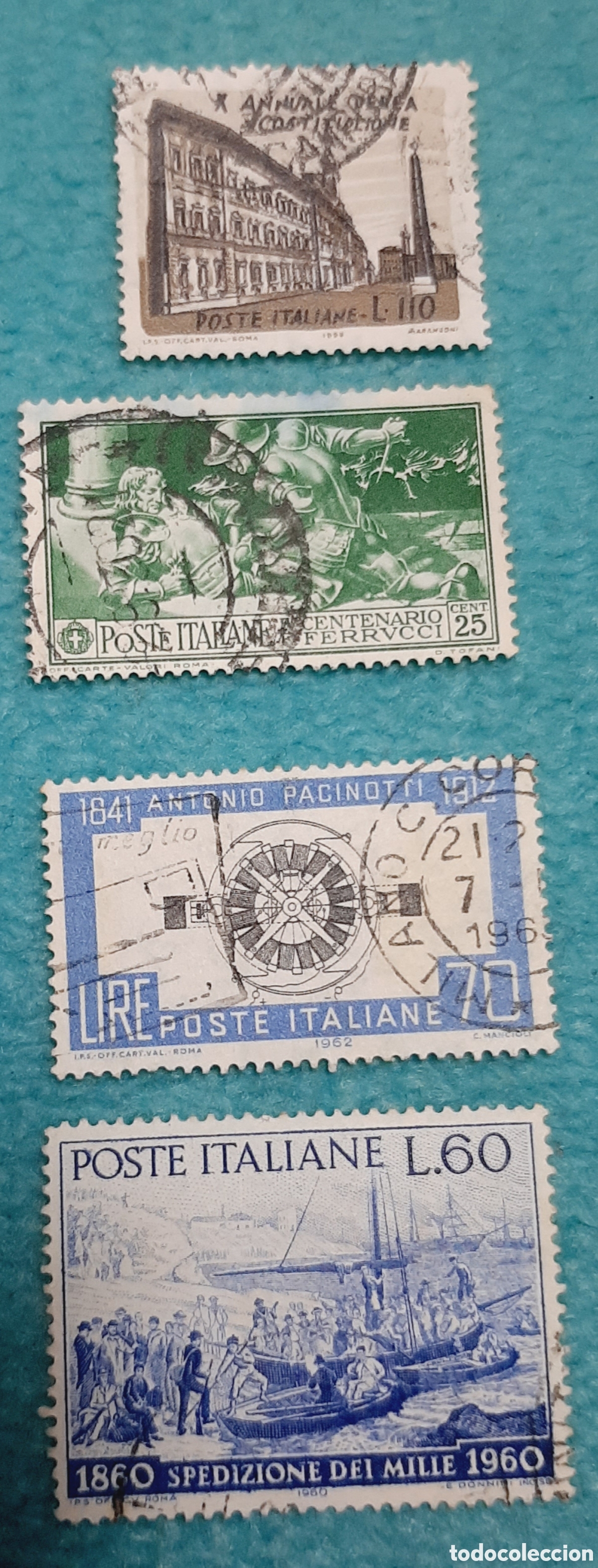 Sellos: (ITALIA) LOTE DE SELLOS EN USADO - Foto 4