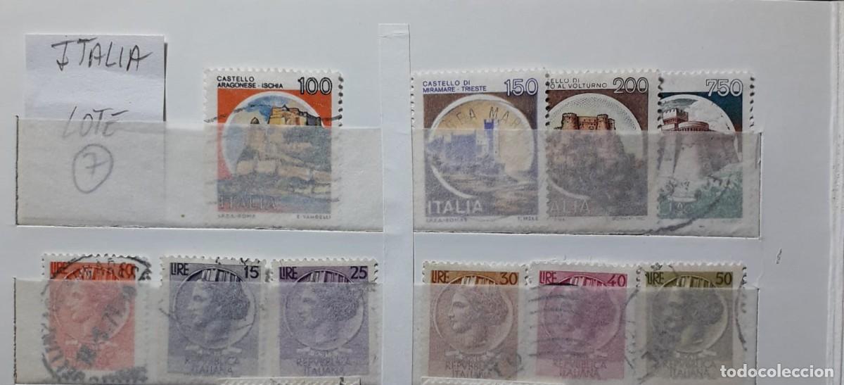 Sellos: Ficha con sellos de Italia - Foto 1