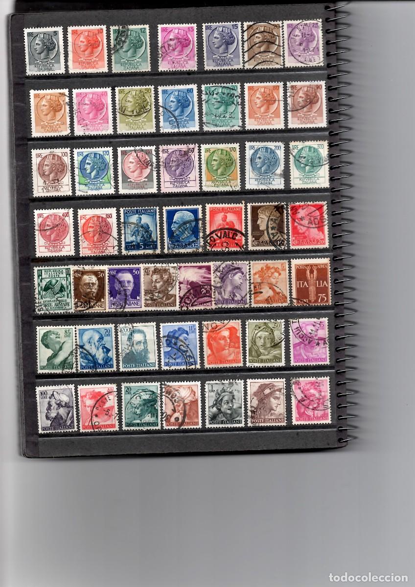 Sellos: Italia, 50 sellos usados basicos - Foto 1