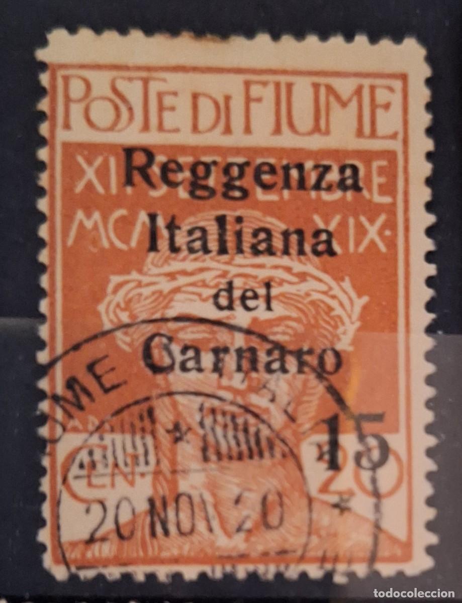 Sellos: FIUME, 1920, CAT.YT.119. - Foto 1