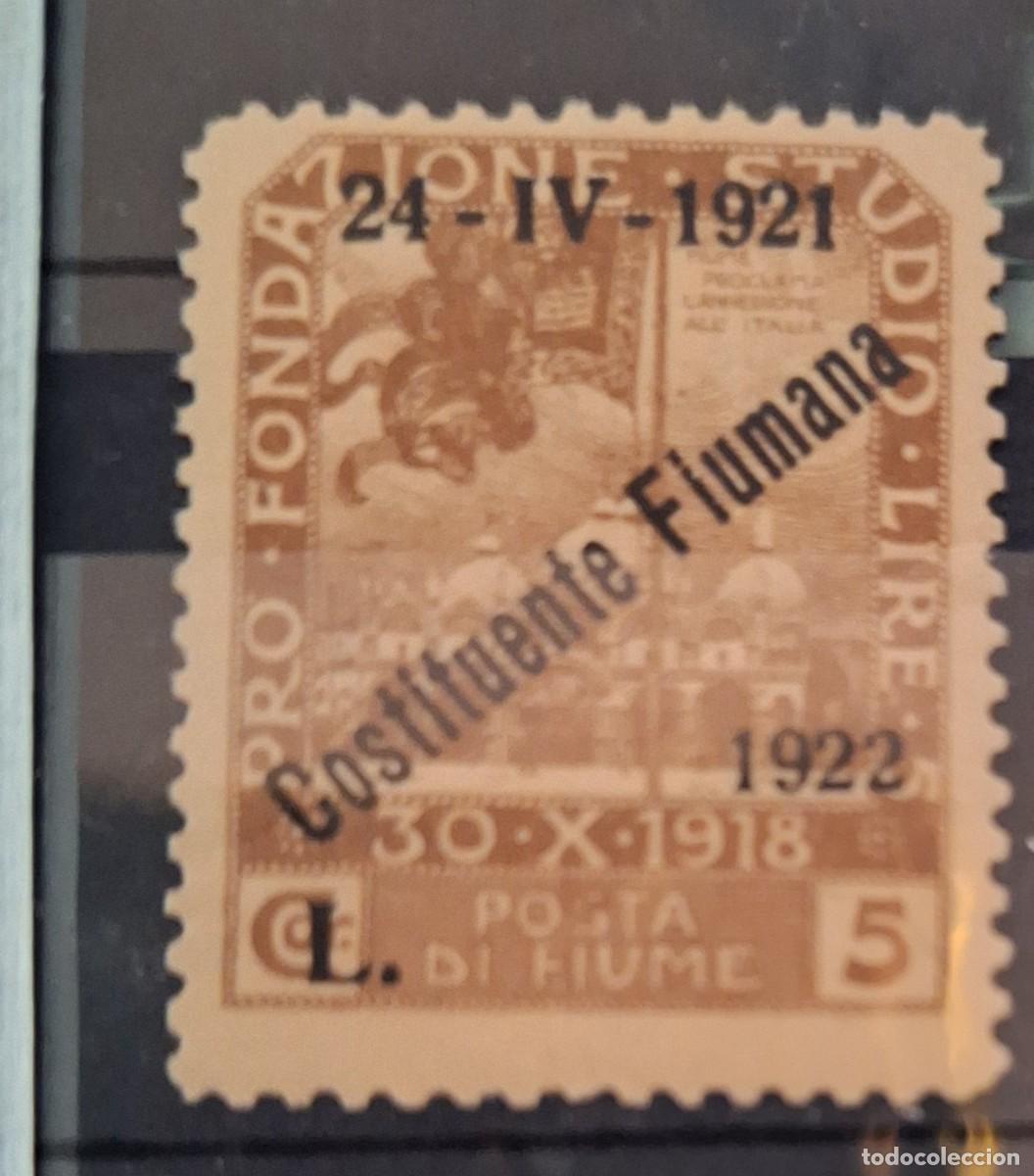 Sellos: FIUME, 1922, CAT.YT. 169. - Foto 1