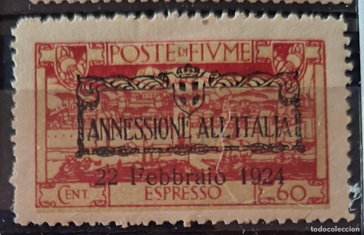 Sellos: FIUME, 1924, CAT.YT. E9. - Foto 1