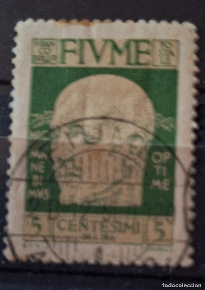 Sellos: FIUME, 1921, CAT.YT. 132. - Foto 1