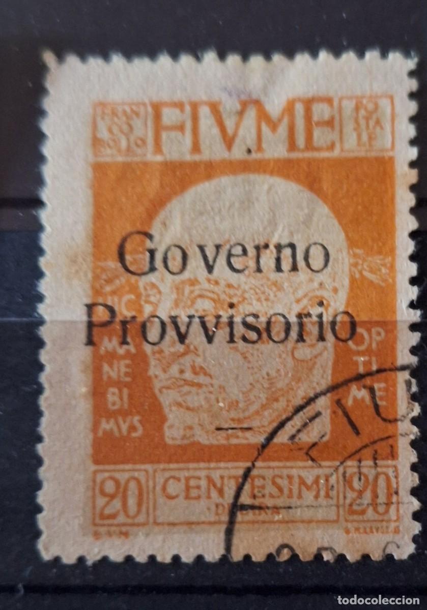Sellos: FIUME, 1921, CAT.YT. 135. - Foto 1