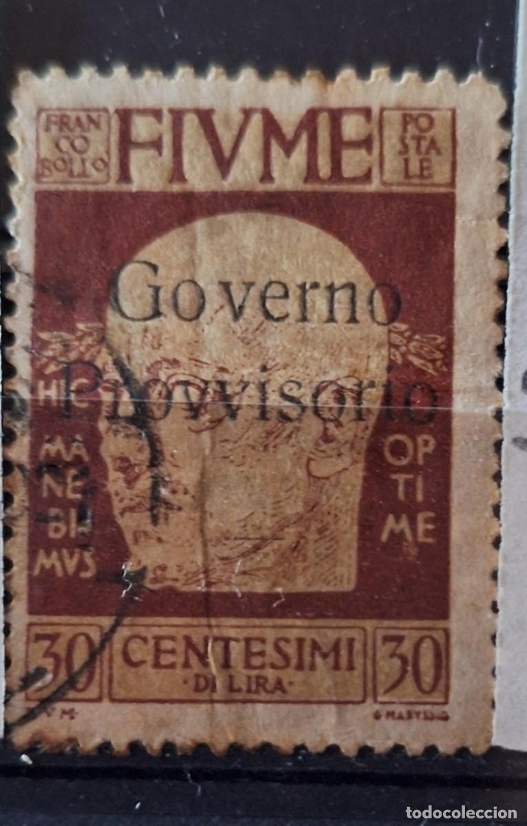 Sellos: FIUME, 1921, CAT.YT. 137. - Foto 1