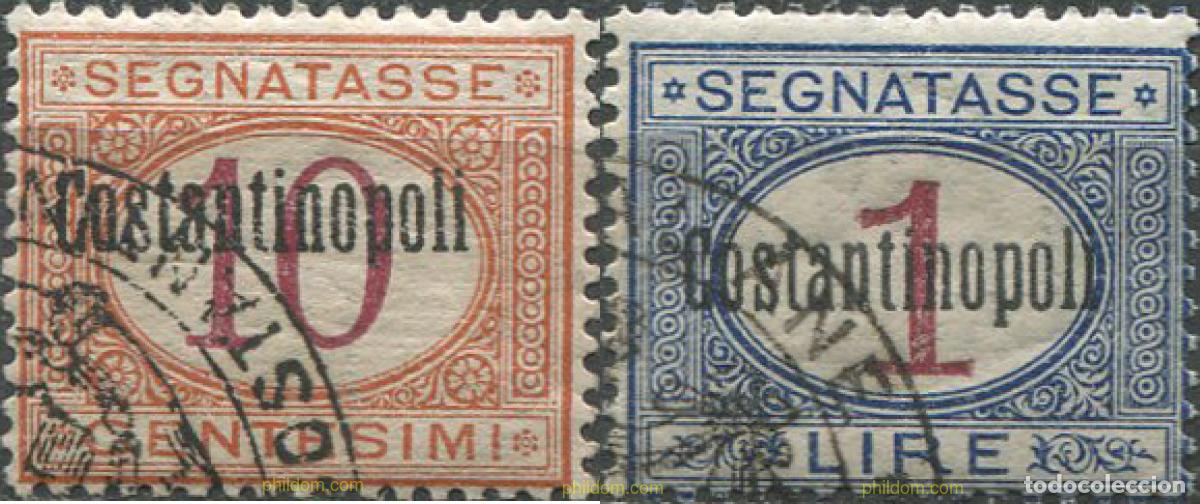 Briefmarken: 693615 USED LEVANTE 1922 CIFRAS