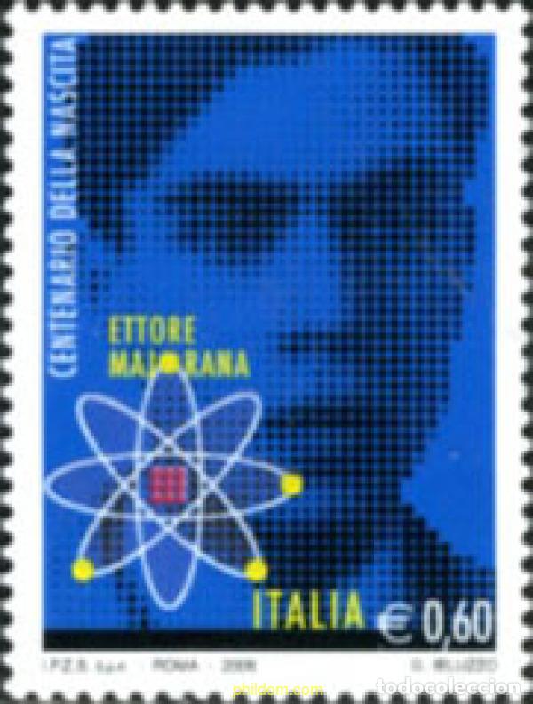 Sellos: 191172 MNH ITALIA 2006 CENTENARIO DEL NACIMIENTO DE ETTORE MAJORANA