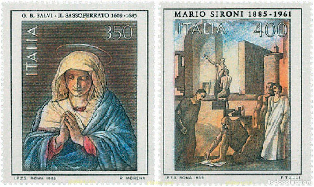 Sellos: 124572 MNH ITALIA 1985 ARTE ITALIANO