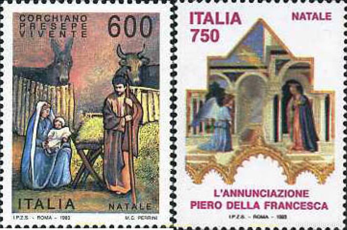 Sellos: 131646 MNH ITALIA 1993 NAVIDAD