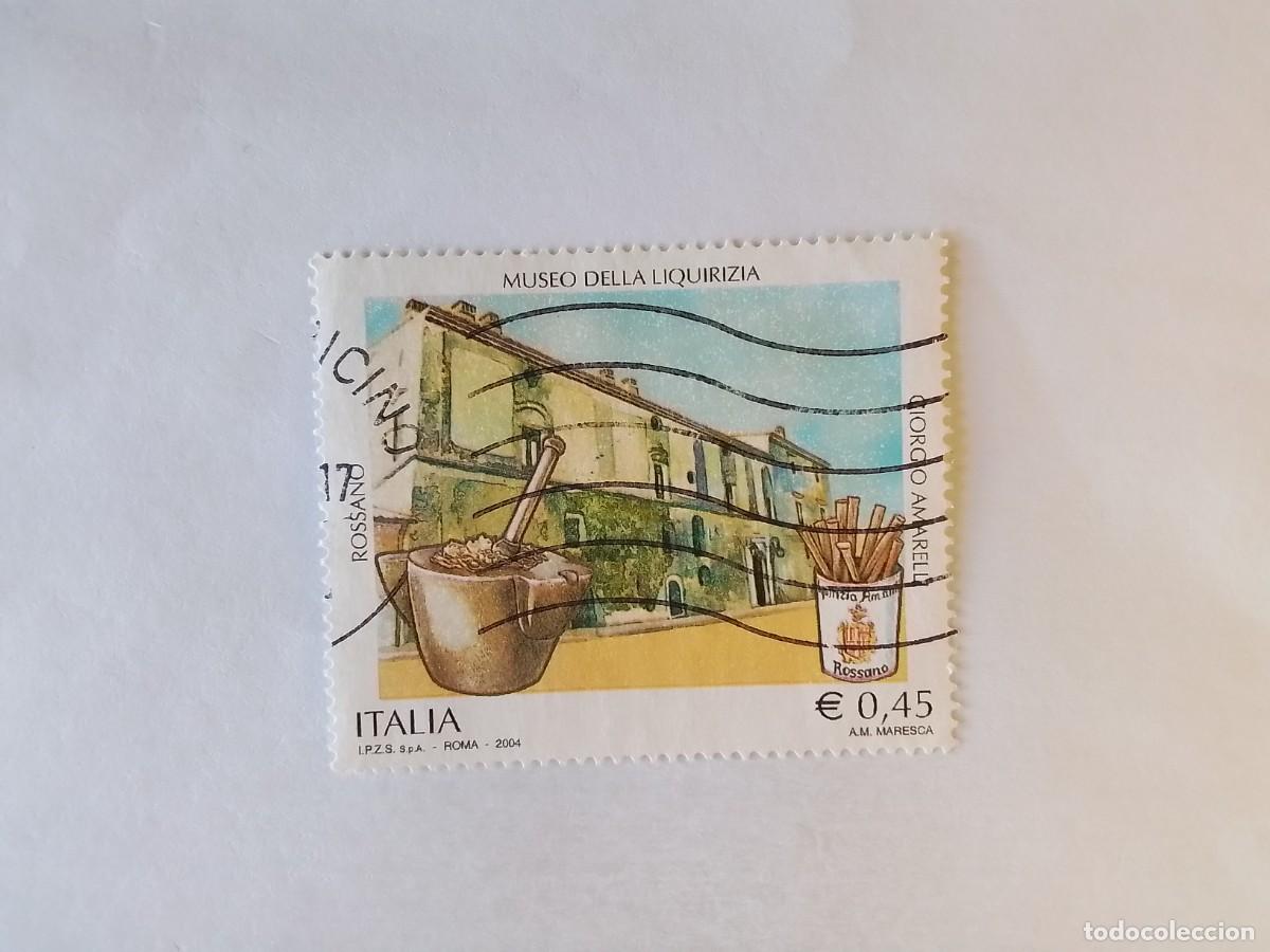 Sellos: A&Ntilde;O 2004 ITALIA SELLO USADO