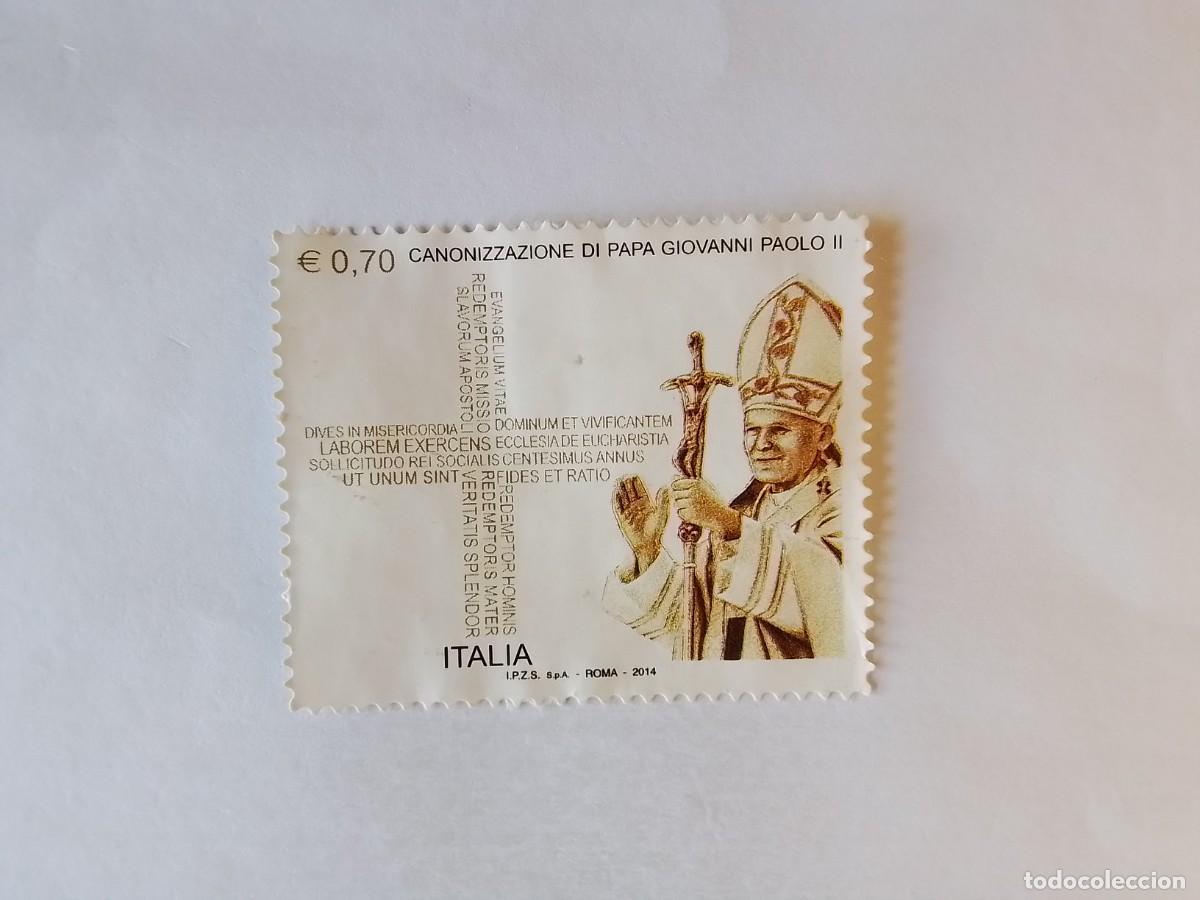 Sellos: A&Ntilde;O 2014 ITALIA SELLO USADO