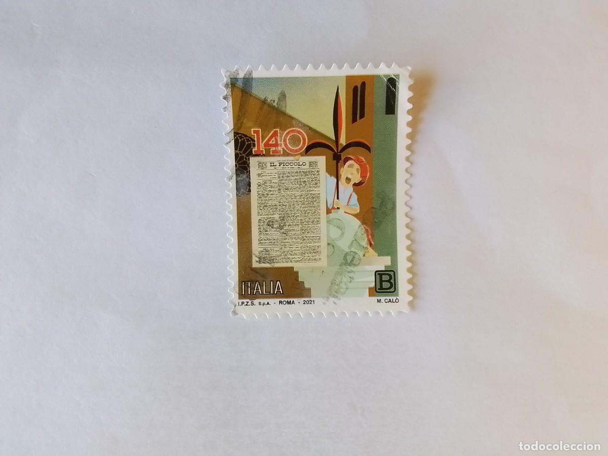 Sellos: A&Ntilde;O 2021 ITALIA SELLO USADO