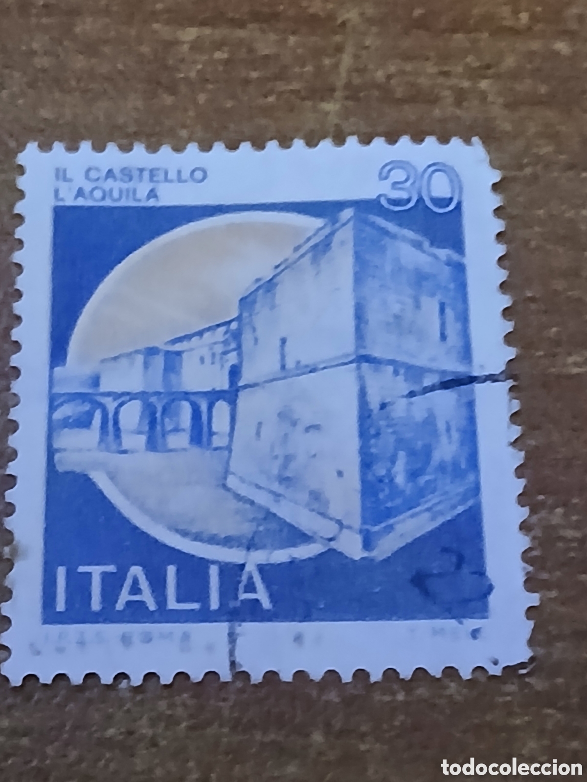 Sellos: Sello Italia Castillo de L'Anquila 1.980-81