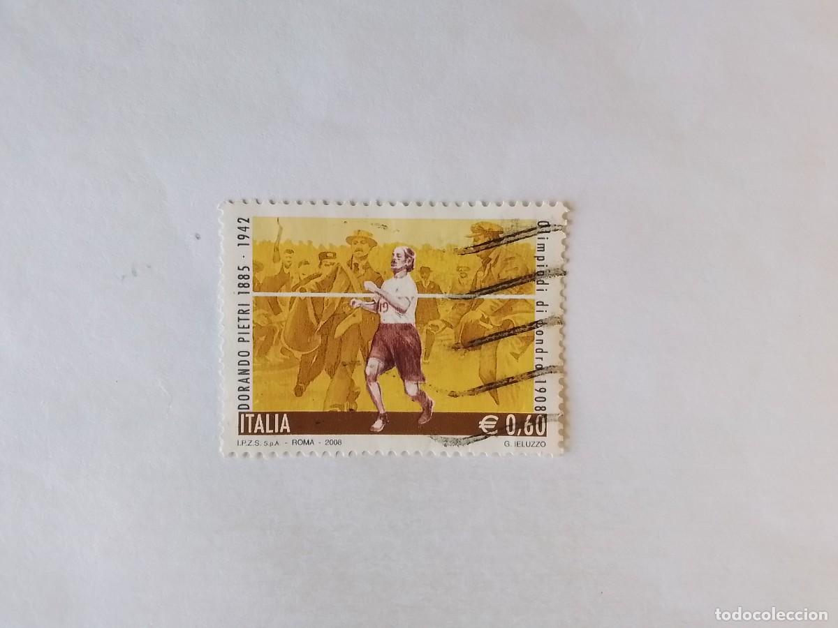 Sellos: A&Ntilde;O 2008 ITALIA SELLO USADO