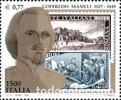 Sellos: Italia 1999 SW-2628 &rdquo;Poeta Goffredo Mameli&rdquo;./ Nuevo, sin charnela, MNH.
