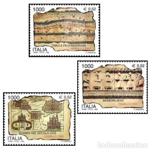 Sellos: Italia 1999 SW-2636/38 &rdquo;Jubileo 2000&rdquo;./ Nuevo, sin charnela, MNH.