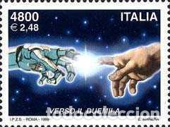 Sellos: Italia 1999 SW-2639 &rdquo;Hacia el A&ntilde;o 2000&rdquo;./ Nuevo, sin charnela, MNH.