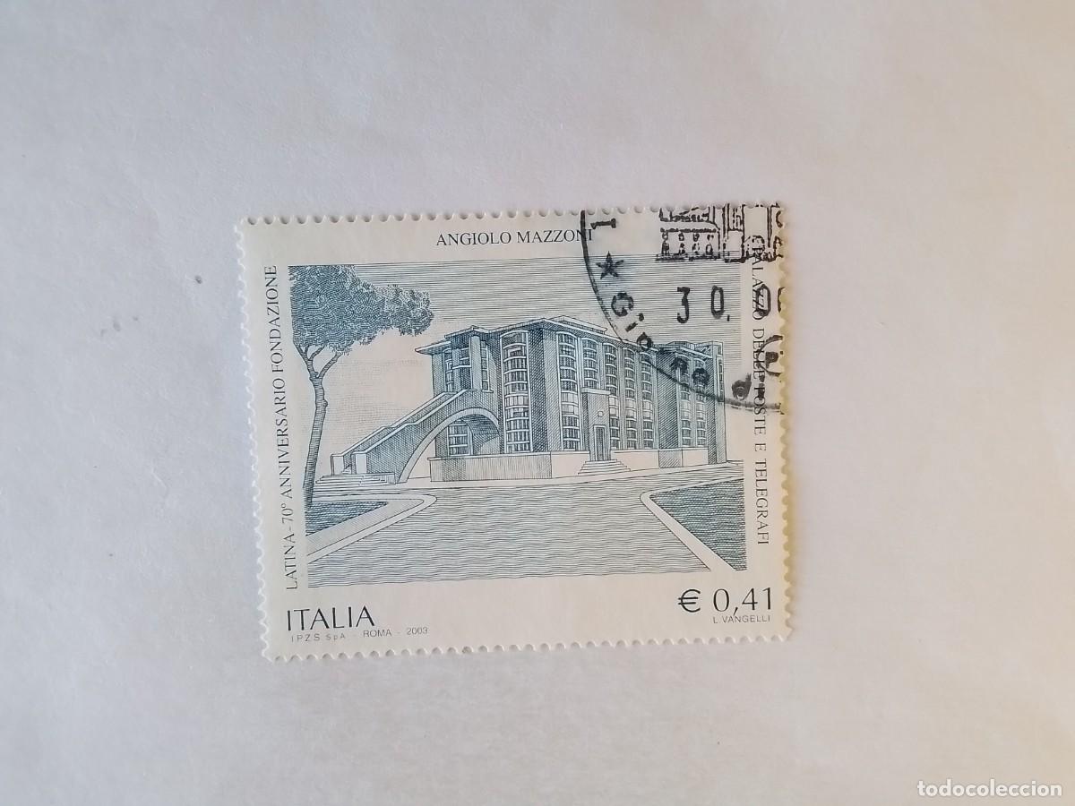 Sellos: A&Ntilde;O 2003 ITALIA SELLO USADO