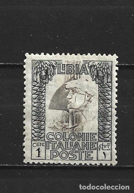 Sellos: LIBIA COLONIA ITALIANA YVERT NUM. 44 * NUEVO CON FIJASELLOS