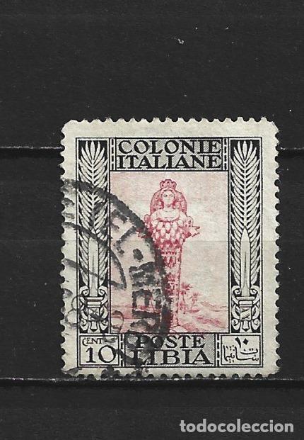 Sellos: LIBIA COLONIA ITALIANA YVERT NUM. 47 USADO