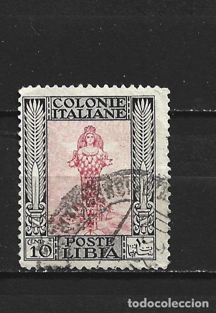 Sellos: LIBIA COLONIA ITALIANA YVERT NUM. 47 USADO