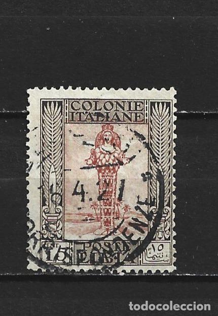 Sellos: LIBIA COLONIA ITALIANA YVERT NUM. 48 USADO