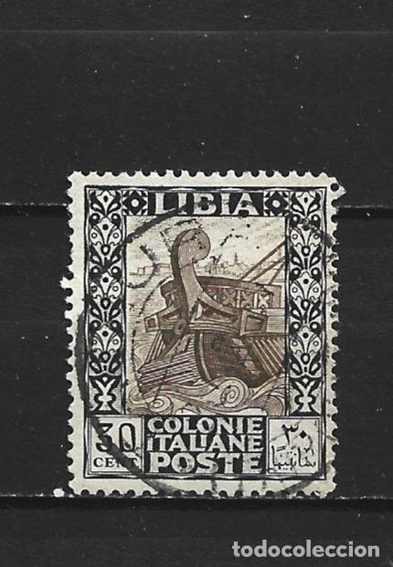 Sellos: LIBIA COLONIA ITALIANA YVERT NUM. 50 USADO