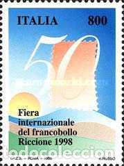 Sellos: Italia 1998, SW-2562 &rdquo;Feria Internacional del Sello - Riccione. &rdquo;./ Nuevo, sin charnela. MNH.