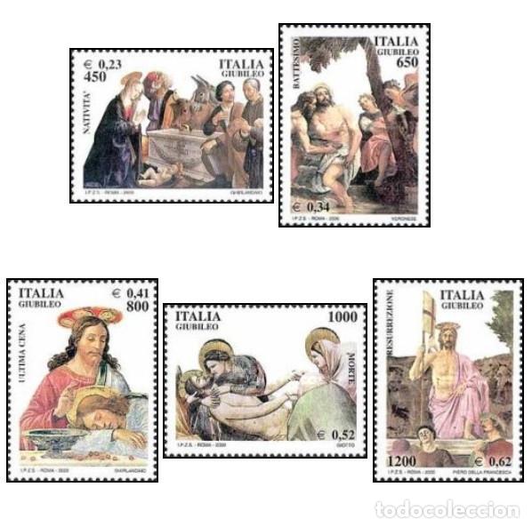 Sellos: Italia 2000, SW-2660/64 &rdquo;A&ntilde;o santo 2000&rdquo;./ Nuevo, sin charnela. MNH.