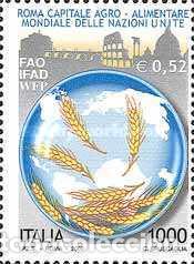 Sellos: Italia 2000, SW-2681 &rdquo;Roma: Naciones Unidas&rdquo;./ Nuevo, sin charnela. MNH.