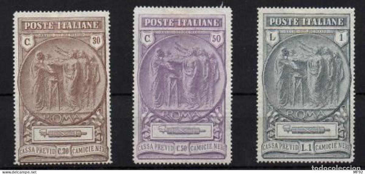 Sellos: Italia n&ordm; 140/2. A&ntilde;o 1923