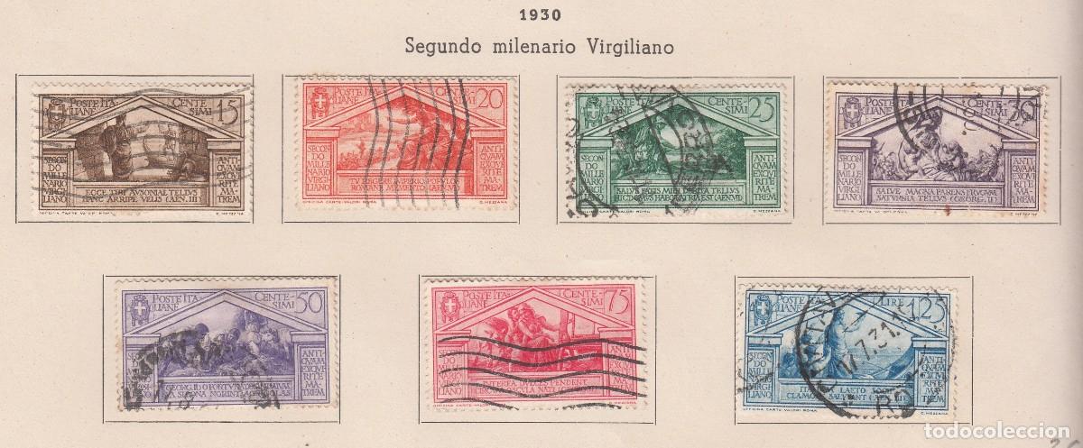 Sellos: ITALIA 1930 - SEGUNDO MILENARIO VIRGILIANO - YVERT 263 a 269