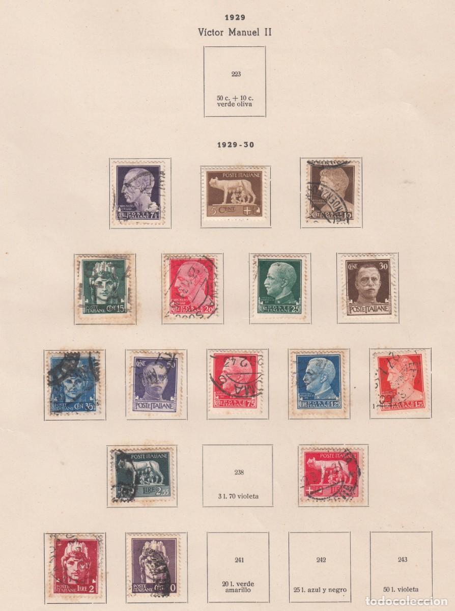 Sellos: ITALIA 1929-1930 - VITTORIO EMMANUELE II - YVERT 224 - 243