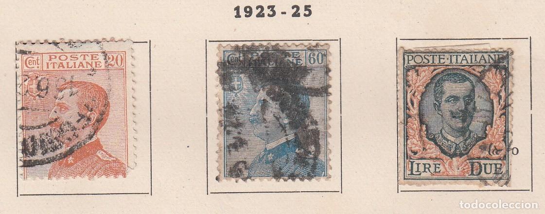 Sellos: ITALIA 1923-1925 - VITTORIO EMMANUELLE III - YVERT 143/145