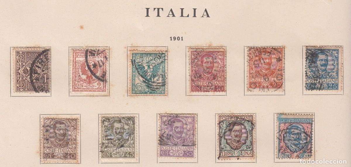 Sellos: ITALIA 1901 - VITTORIO EMMANUELLE III - YVERT 64-74