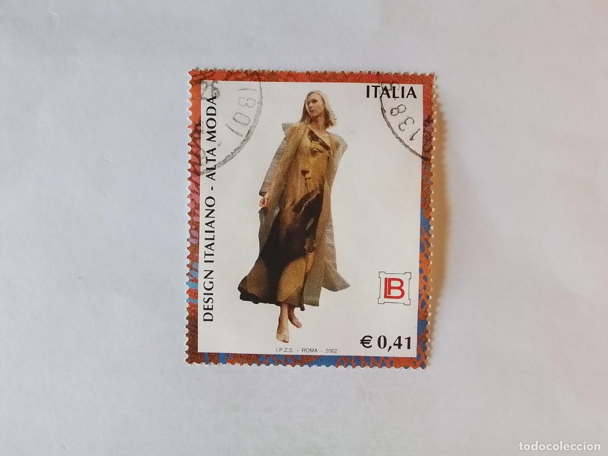 Sellos: A&Ntilde;O 2002 ITALIA SELLO USADO